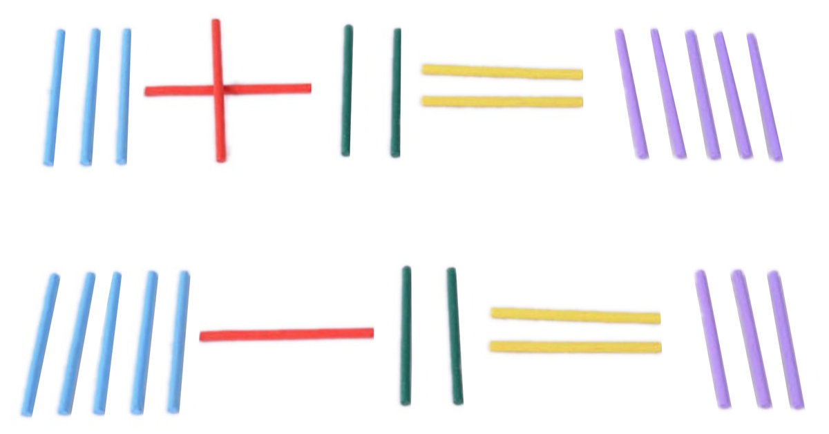 Apprendimento della matematica e delle operazioni aritmetiche con i bastoncini di calcolo