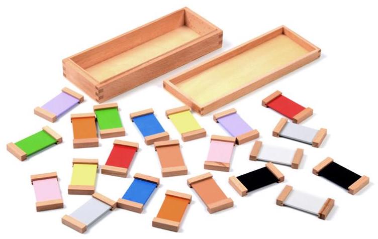Rappresentazione delle quantità e logica matematica con le tavolette cromatiche Montessori