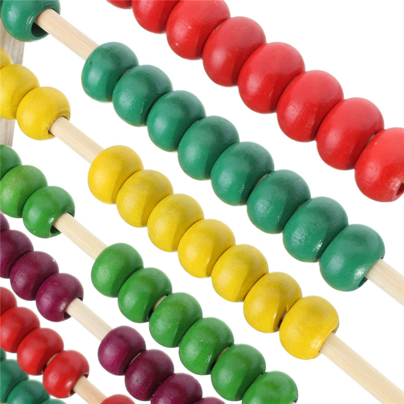 Materiali matematici Montessori in legno per imparare a contare