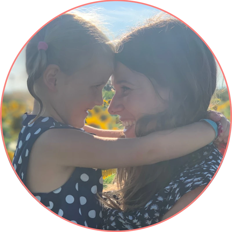 Mary Detrez e sua figlia Élia