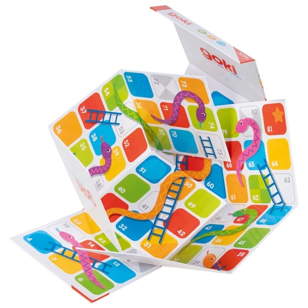Large Snakes and Ladders Game – XXL Board with 81 Squares - Vista 2
