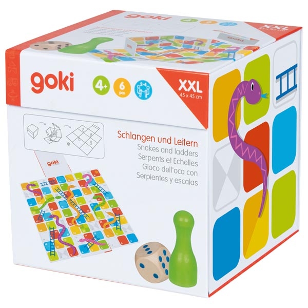 Large Snakes and Ladders Game – XXL Board with 81 Squares - Vista 3