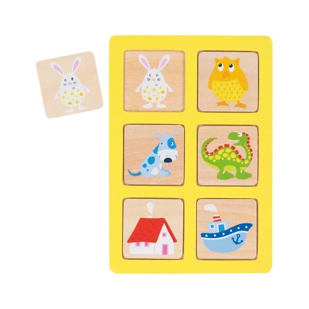 Wooden Montessori Animal Matching Game – Picture Lotto & Memory - Vista 6